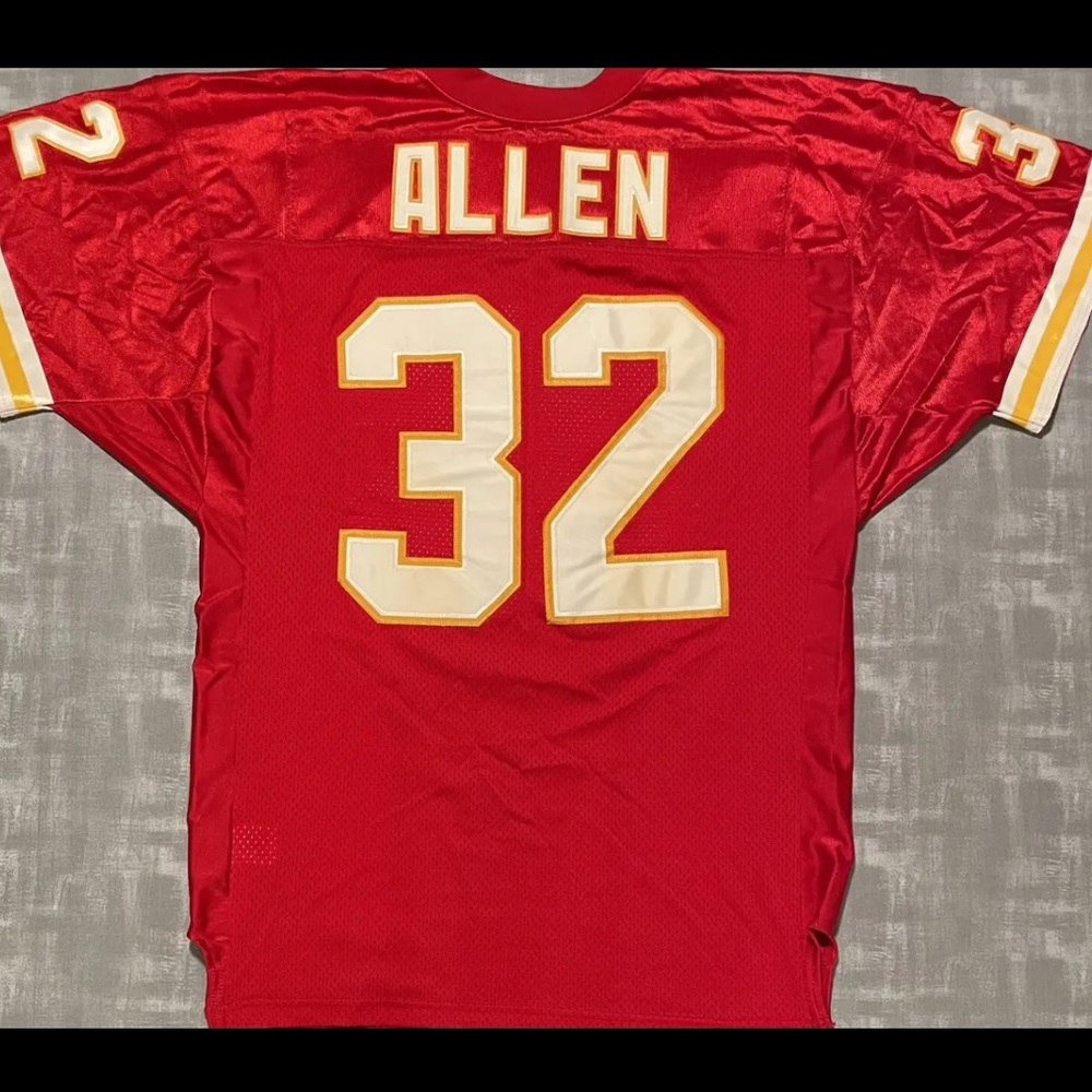 Authentic Vintage Wilson NFL Kansas City Chiefs Marcus Allen Football Jersey